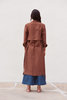 First Rite Belted Overcoat - Thumbnail 3