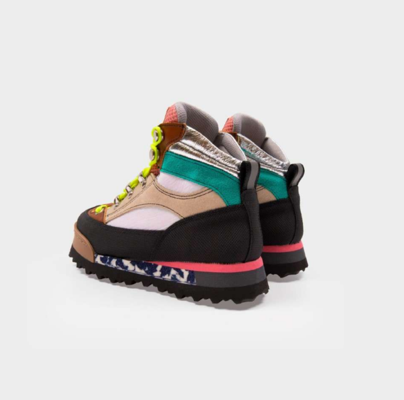 Nux White Hiking Boots