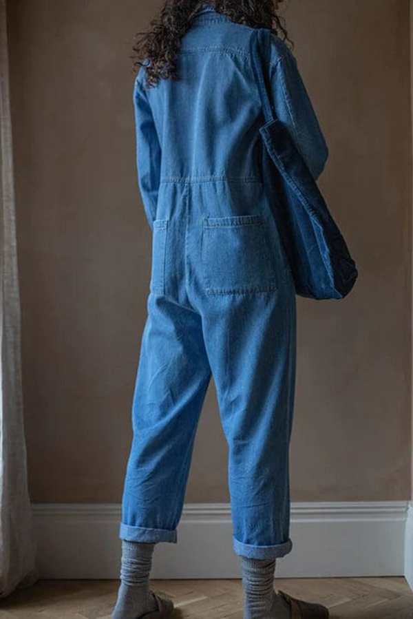 The Simple Folk The Denim Boilersuit Garmentory
