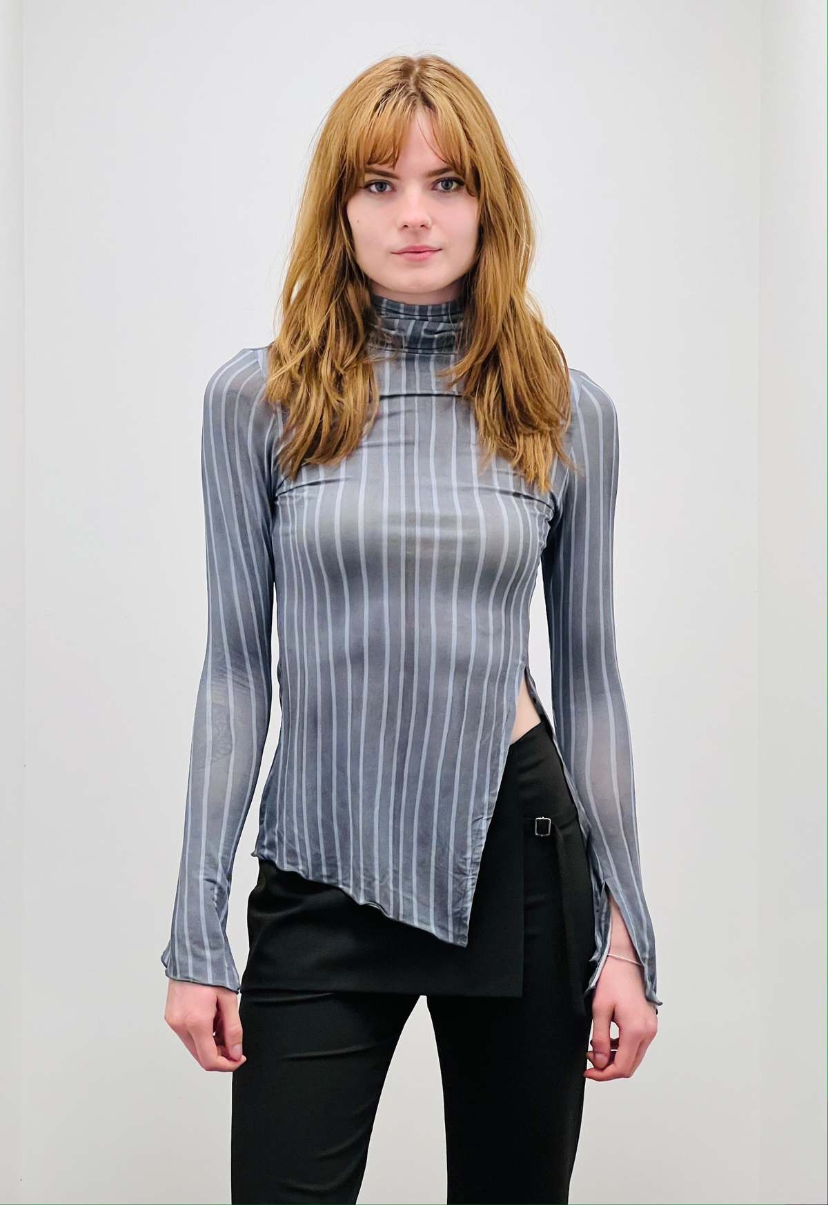 【新品未使用品】Paloma wool ネックピース Paloma Wool Stylus High Neck Top - Greyish Blue | Garmentory