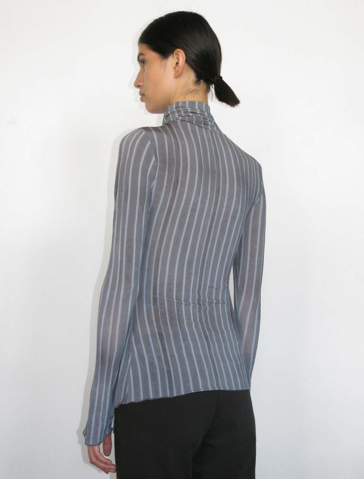 Paloma Wool Stylus High Neck Top - Greyish Blue | Garmentory