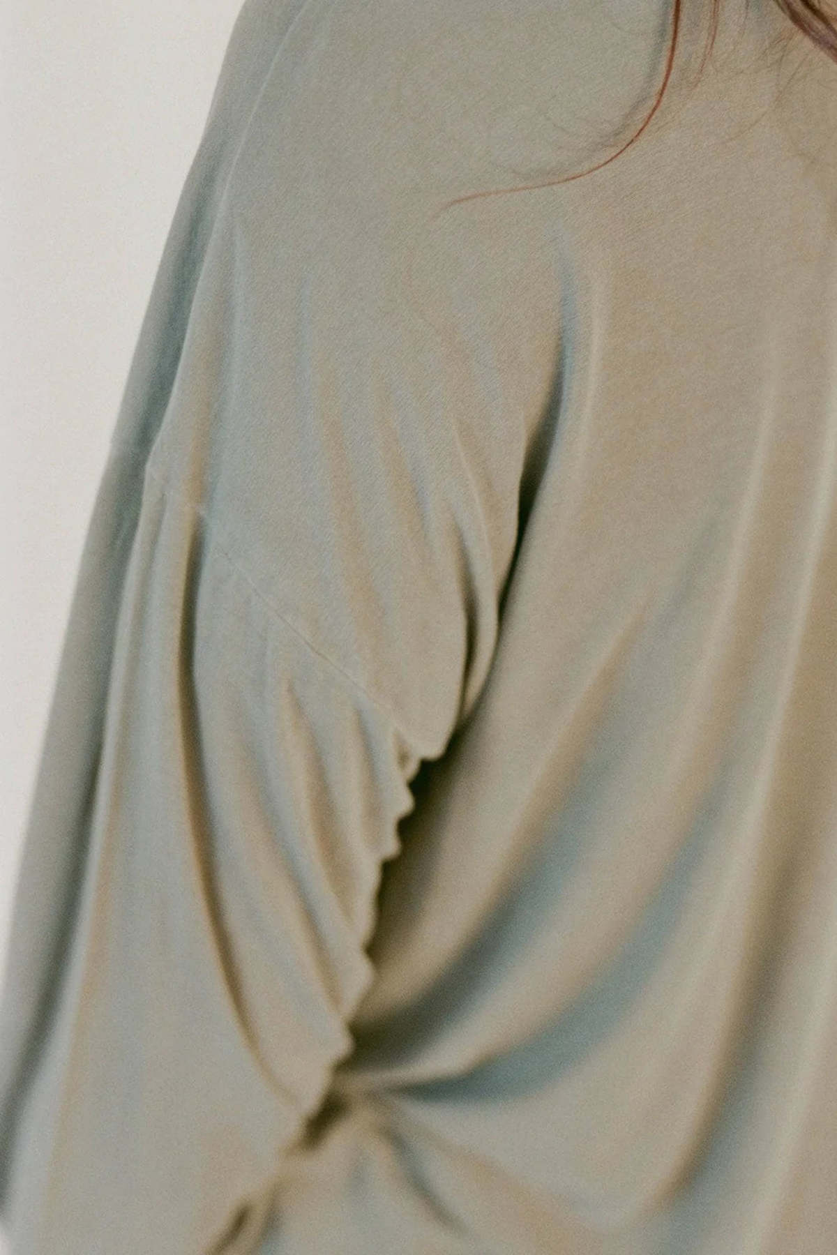 【Baserange】LONG SLEEVE TEE(Apache Green) Baserange Longsleeve Tee - Apache Green | Garmentory