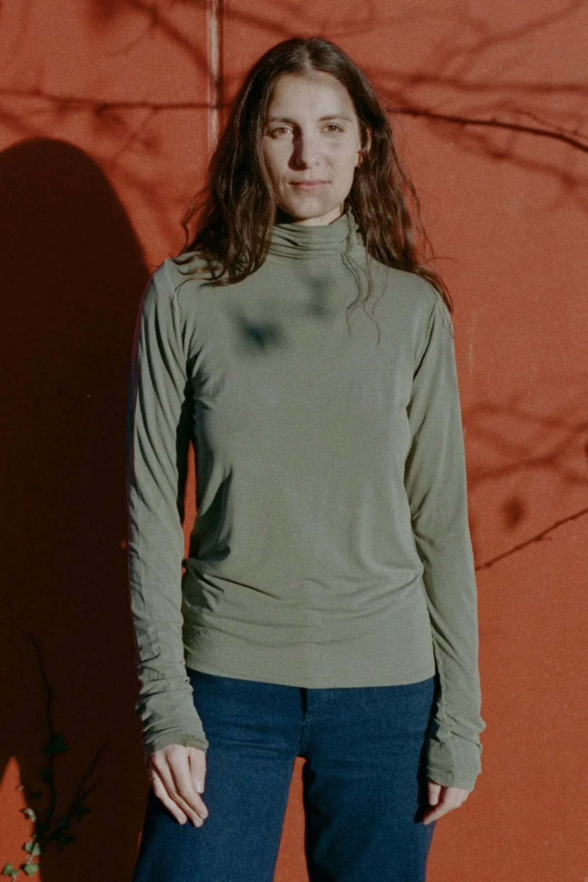 Baserange Turtle Neck - Apache Green | Garmentory