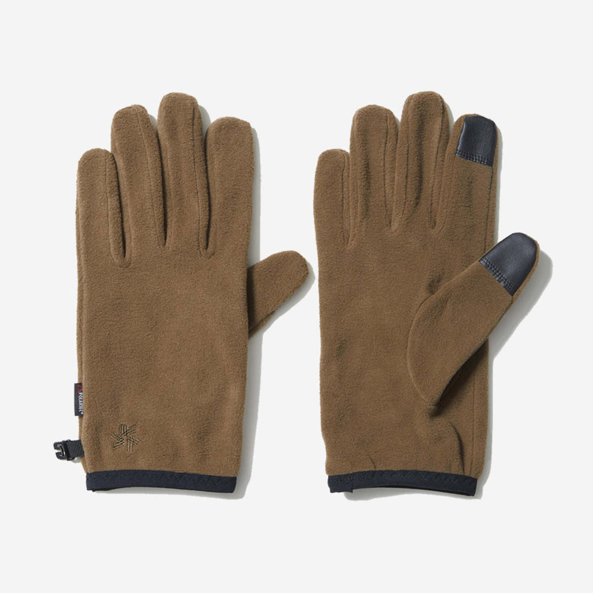 Goldwin POLARTEC Micro Fleece Gloves Coyote Garmentory