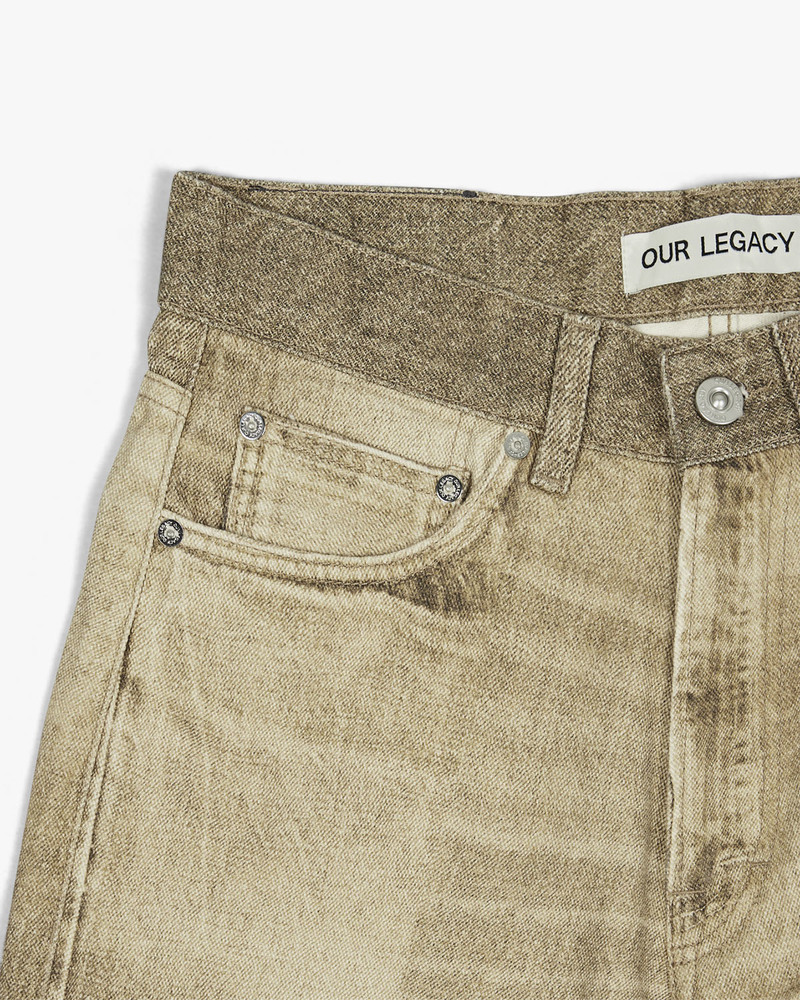 パンツ OUR LEGACY THIRD CUT DIGITAL DUAL SAND Our Legacy - Third Cut Digital Dual Sand Denim