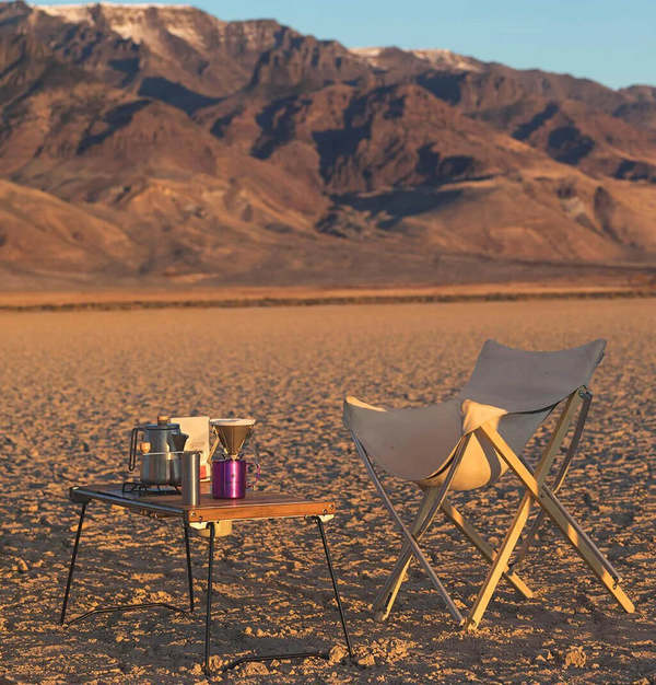 Snow Peak Iron Grill Table Slim Garmentory