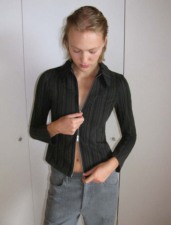 Paloma Wool ジッパートップス Folch Zip Top in White – SVRN