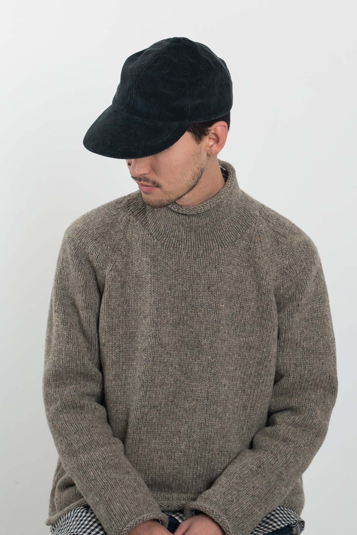 【ENDS and MEANS】6PANELS CAP-navy- Very Goods | ENDS and MEANS | 6 Panels Cap | Navy - Stripe