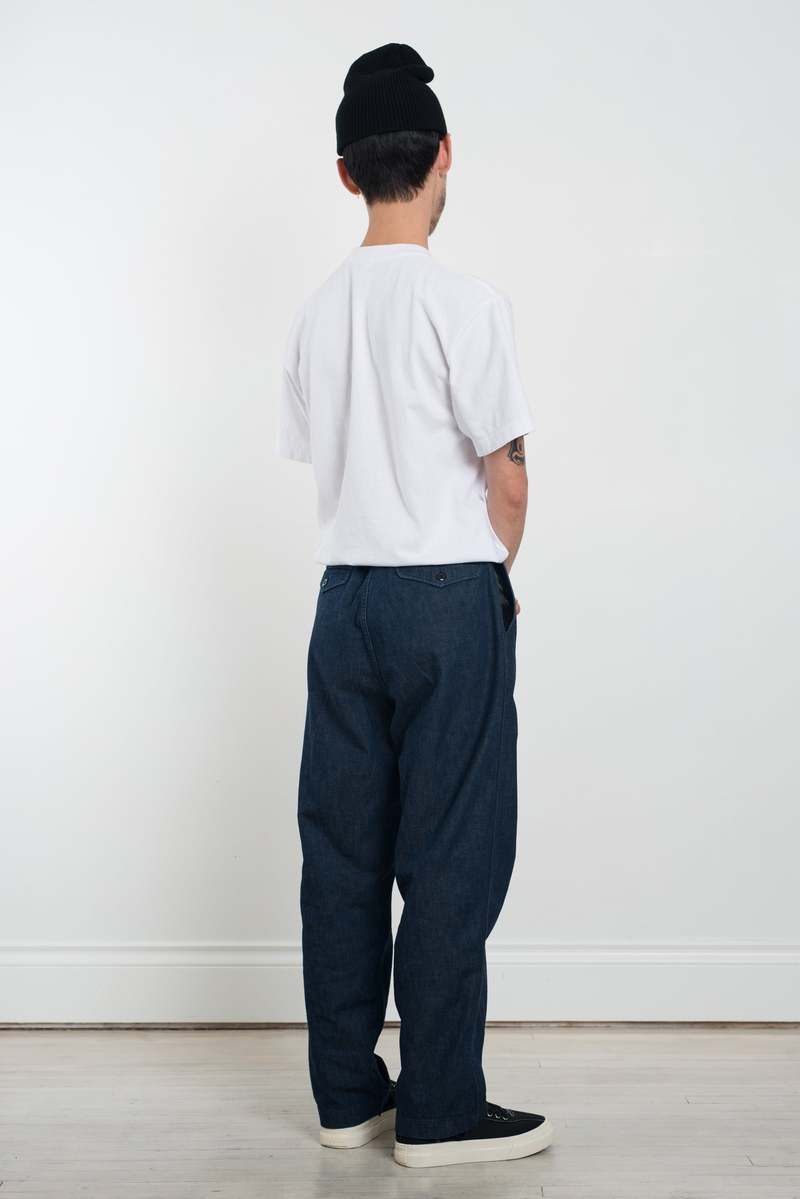 ends and means army chino Mサイズ ENDS and MEANS Army Chino - Indigo | Garmentory