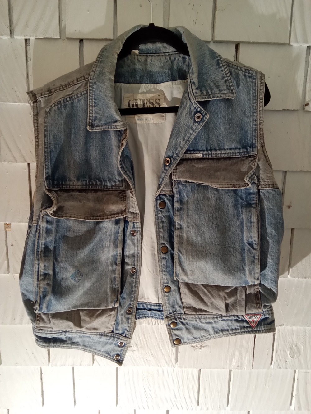 Guess hotsell jean vest