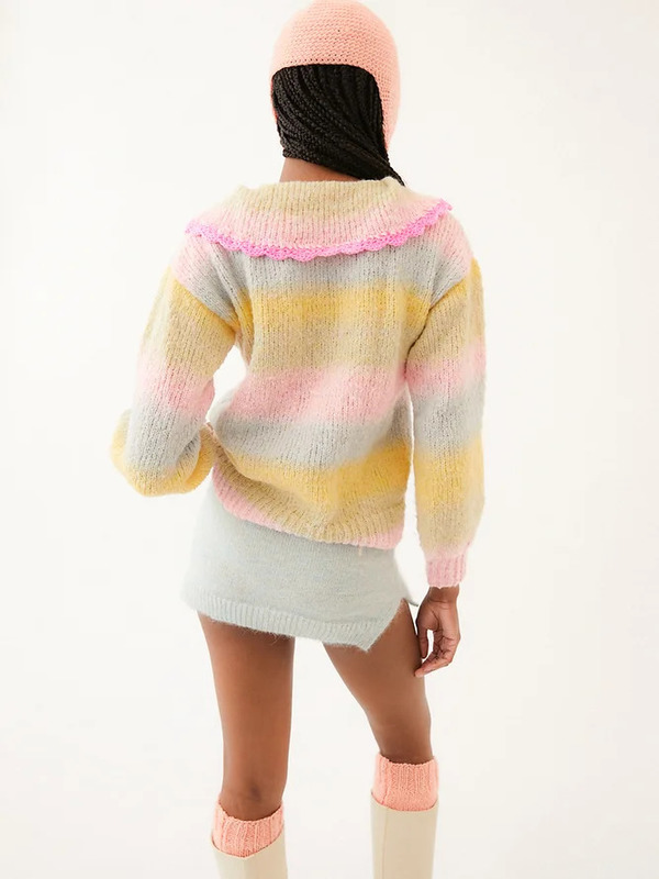Tach Clothing Sheila Knit Sweater Rainbow Garmentory