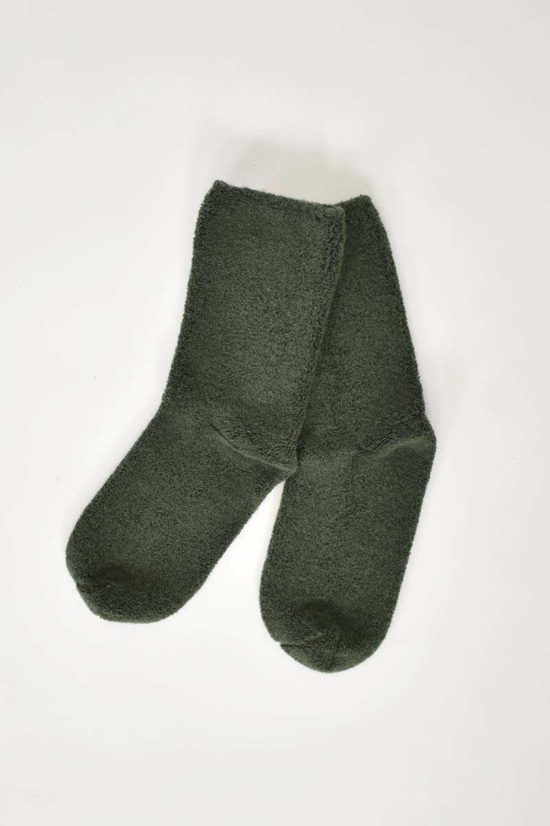 Baserange Buckle Overankle Socks - Selva Green