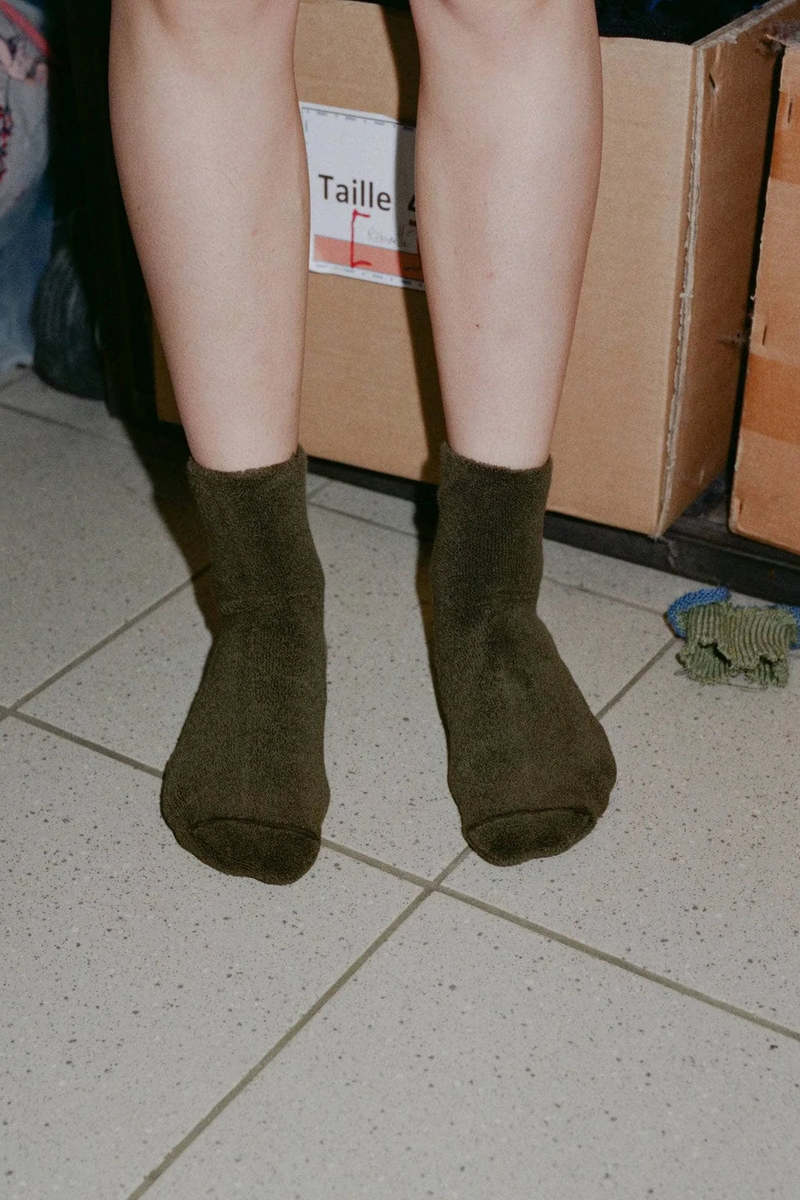 Baserange Buckle Overankle Socks - Selva Green