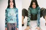 J.Kim Printed Long Sleeve Top - Turquoise - Thumbnail 7