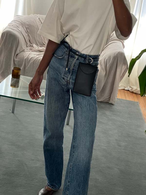 Hozen Iphone Sling With Card Slot - Panther