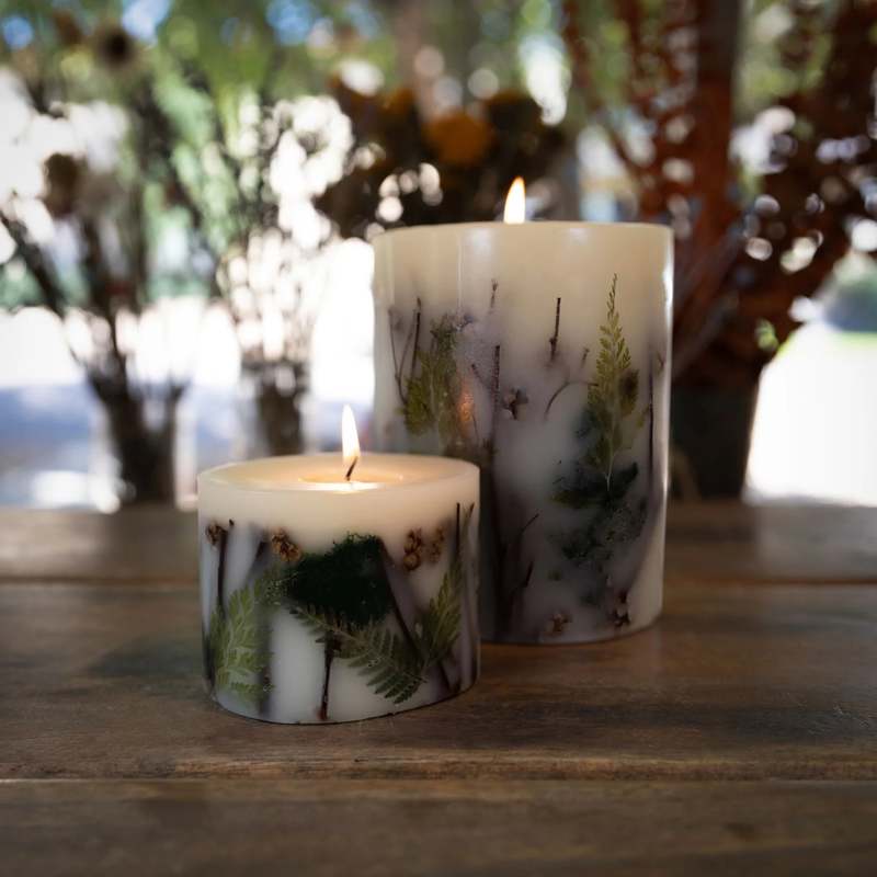 Rosy Rings Forest Petite Botanical Candle Garmentory - Main Image