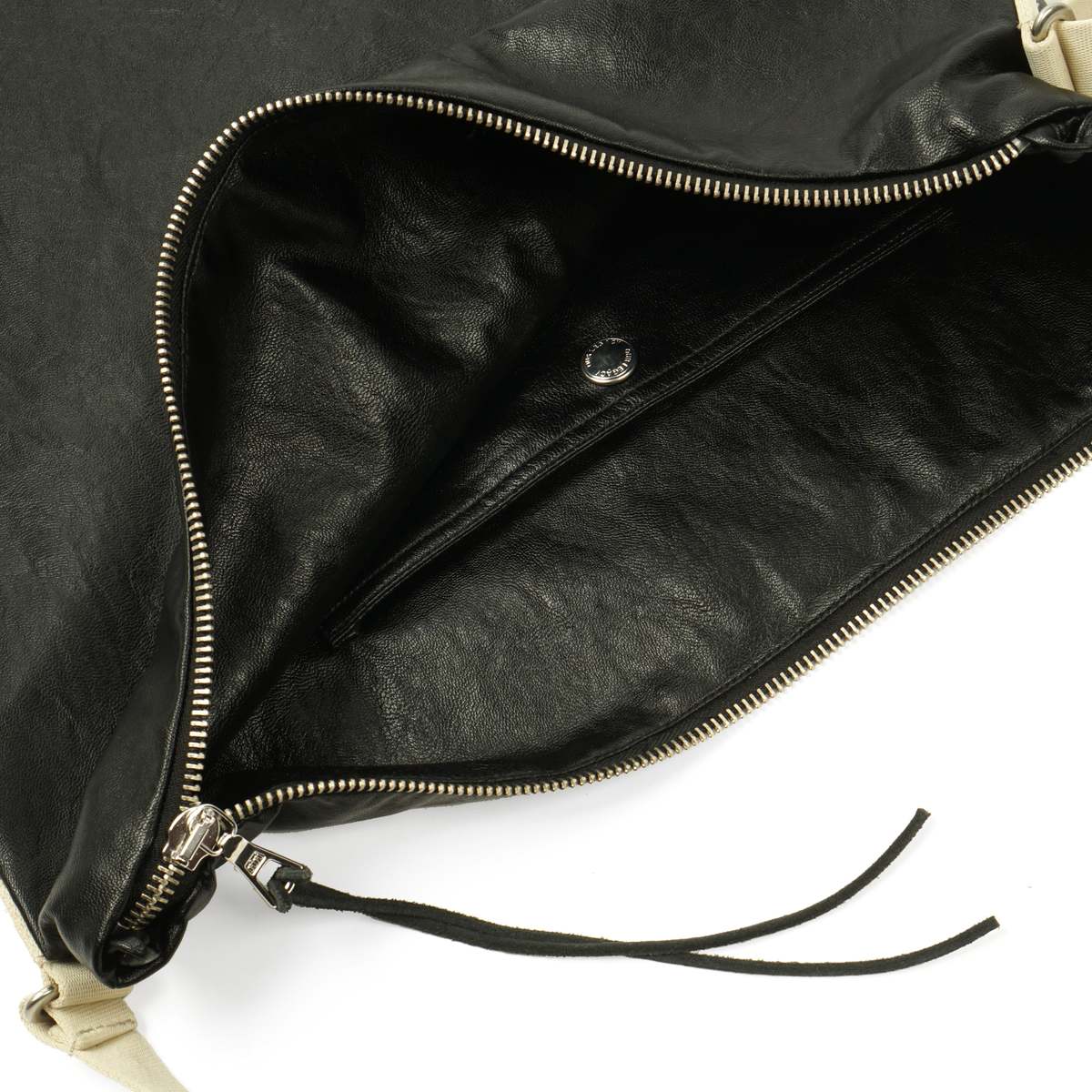 【OUR LEGACY】 CAPO TOTE CAGEIAN BLACK FAKE LEATHER A4228CB Our Legacy Black Capo Faux-Leather Tote Our Legacy