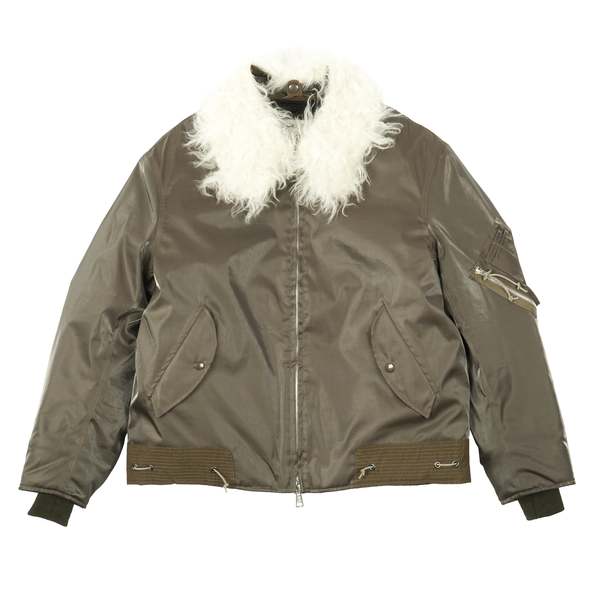 ひ*た様 OUR LEGACY glyptodon bomber 22AW Our Legacy GLYPTODON SHIMMER TECH BOMBER - ARMY GREEN | Garmentory