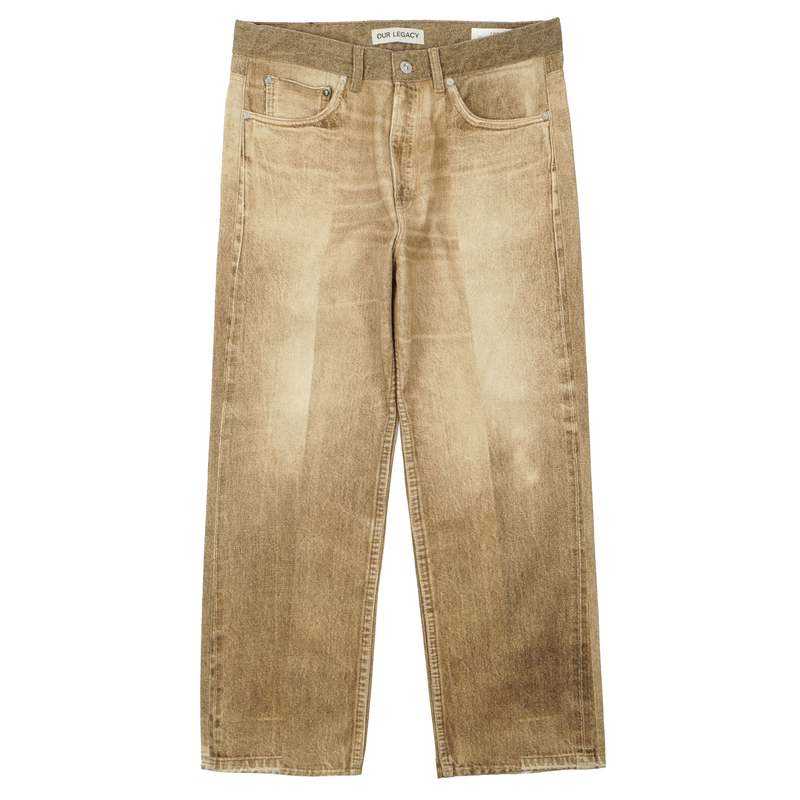 Our Legacy THIRD CUT DIGITAL DUAL SAND DENIM Jeans - Sand