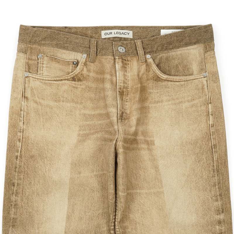 ★関税込★OUR LEGACY★Third Cut Digital Dual Sand Denim★ Our Legacy - Third Cut Digital Dual Sand Denim
