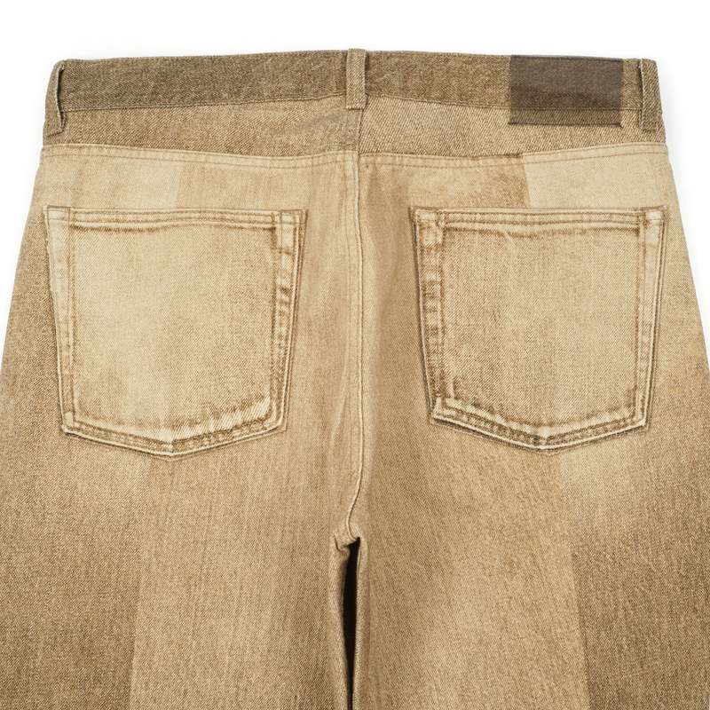 Our Legacy THIRD CUT DIGITAL DUAL SAND DENIM Jeans - Sand | Garmentory