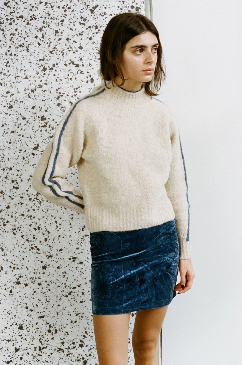 トップス paloma-wool GRAND SLAM line knit top ce096e6f57aa84b8127c8246379dd8