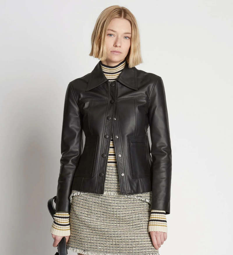 【関税込み】Proenza Schouler ジャケット Proenza Schouler White Label Vaughn ジャケット | グリーン