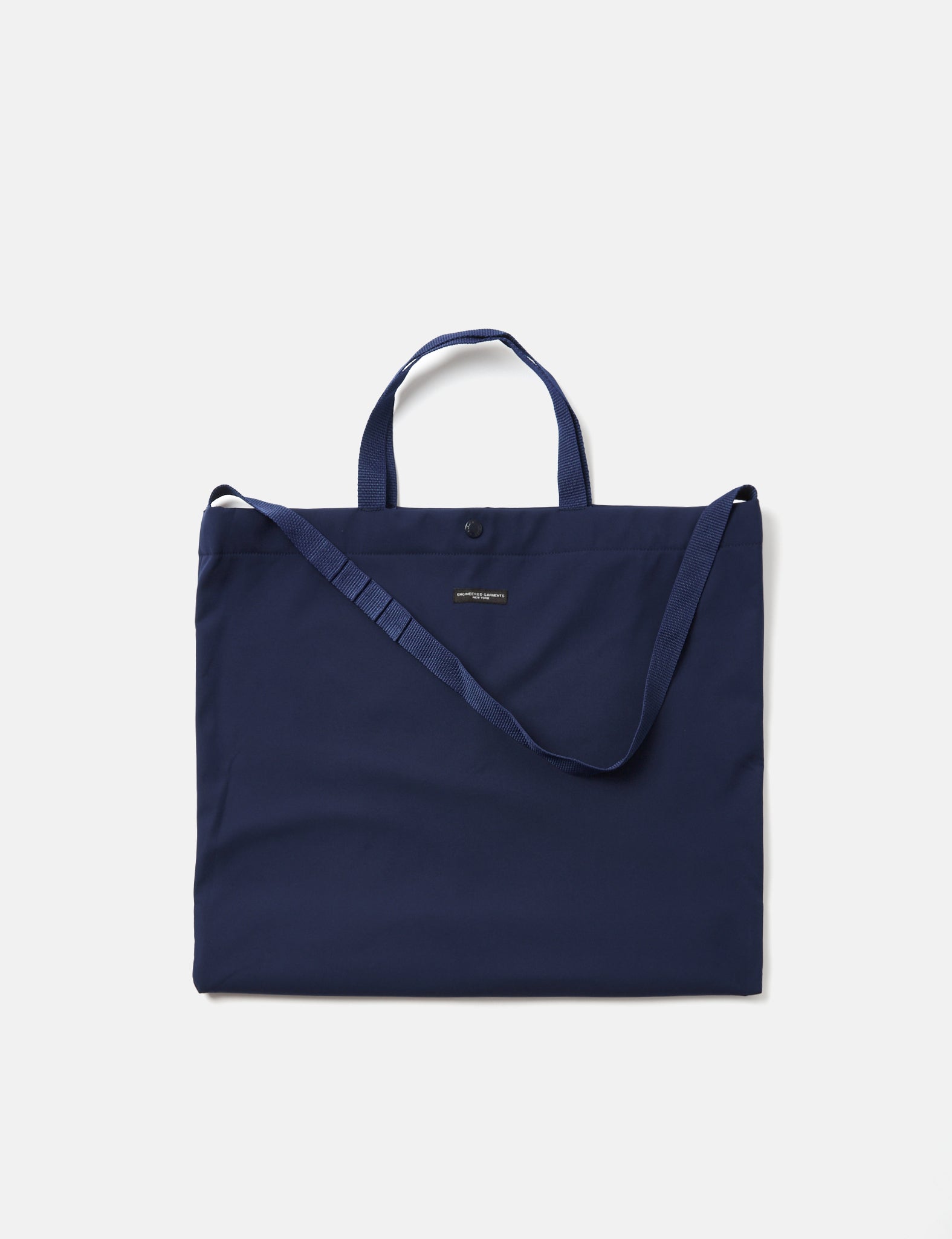 Engineered Garments Carry All Tote Bag (Fleece) - Navy Blue 