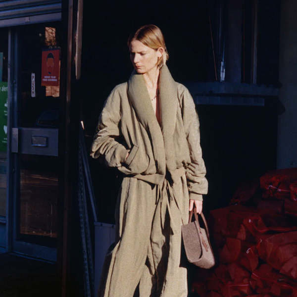 Rejina Pyo Duvet Jacket - Nylon Khaki | Garmentory