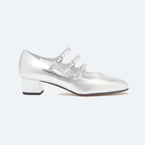 Carel Kina Babies - Silver Leather Carel Kina Babies - Silver Leather