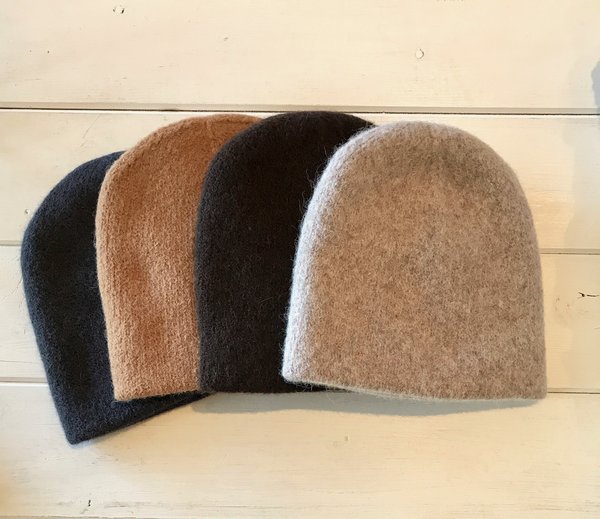 Lauren Manoogian Double Crown Beanie in Roan, Camel