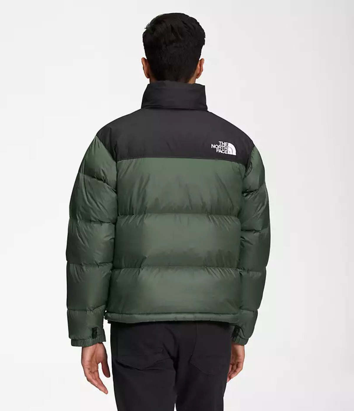 THE NORTH FACE Mens 1996 Retro Nuptse Jacket - Thyme - Image 2 of 6