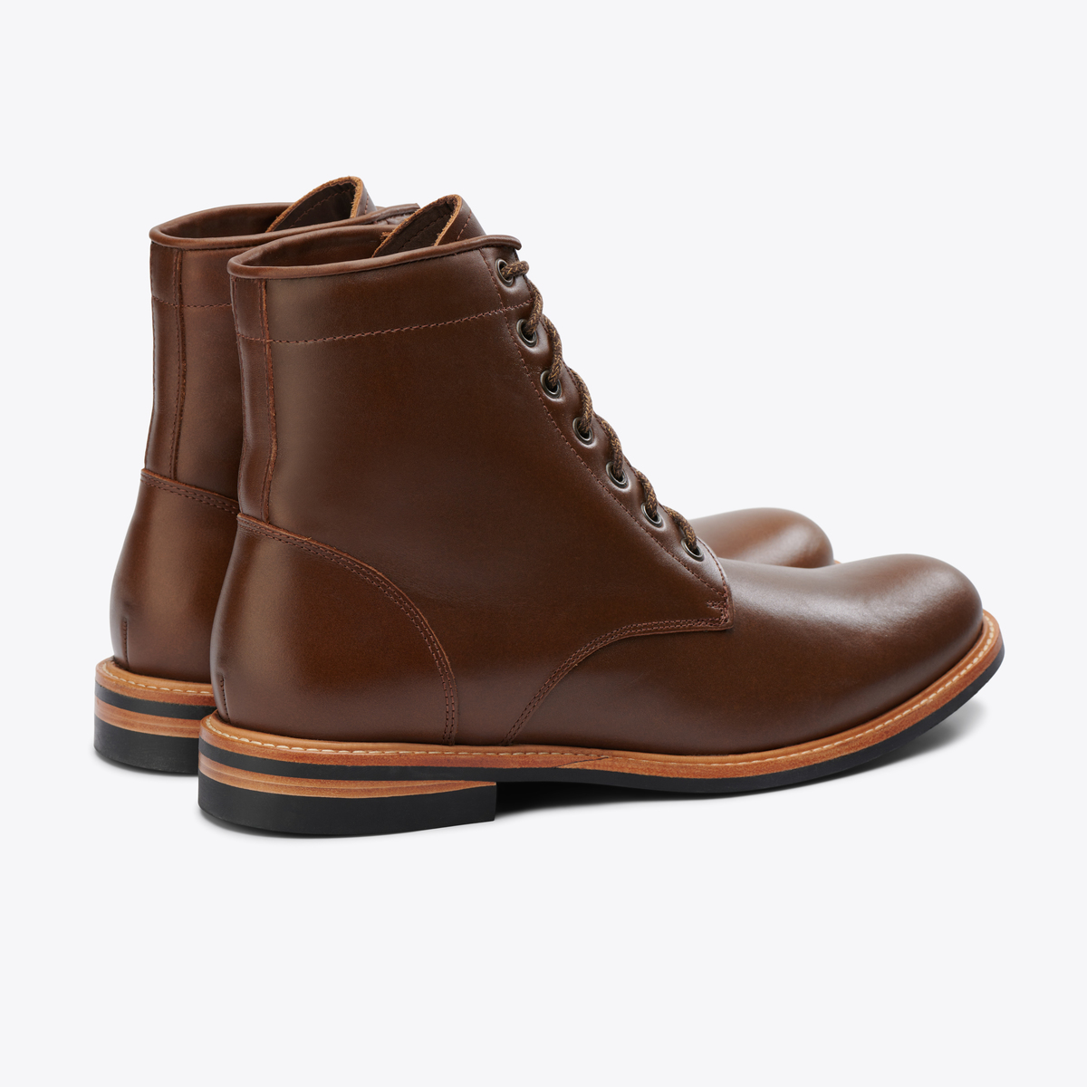 Nisolo Andres Everyday Boot Mens 10.5 Brown Leather Lace Up Boots All Weather NISOLO MEN main image 2