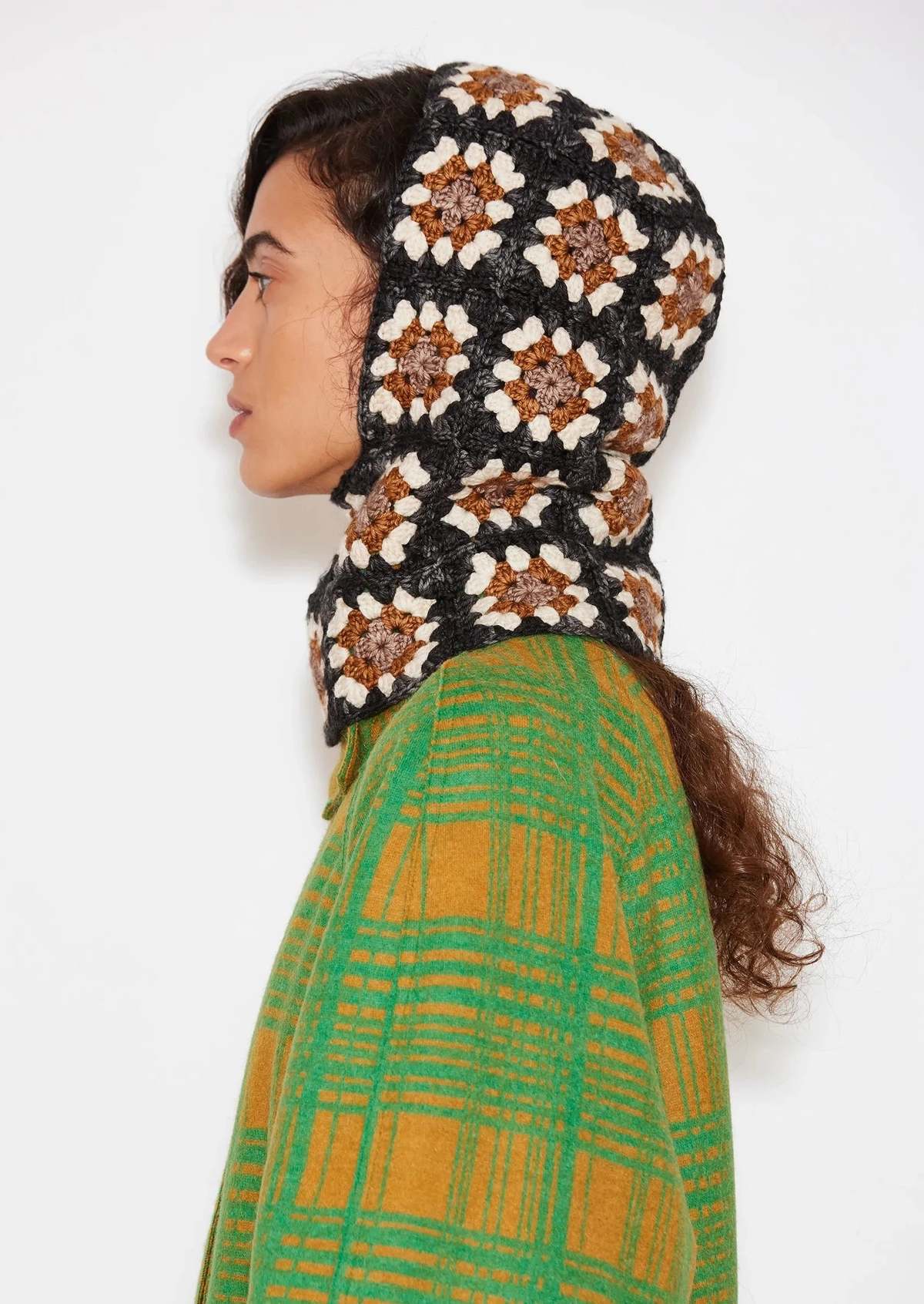 Misha & Puff Agnese Crochet Balaclava - Licorice | Garmentory