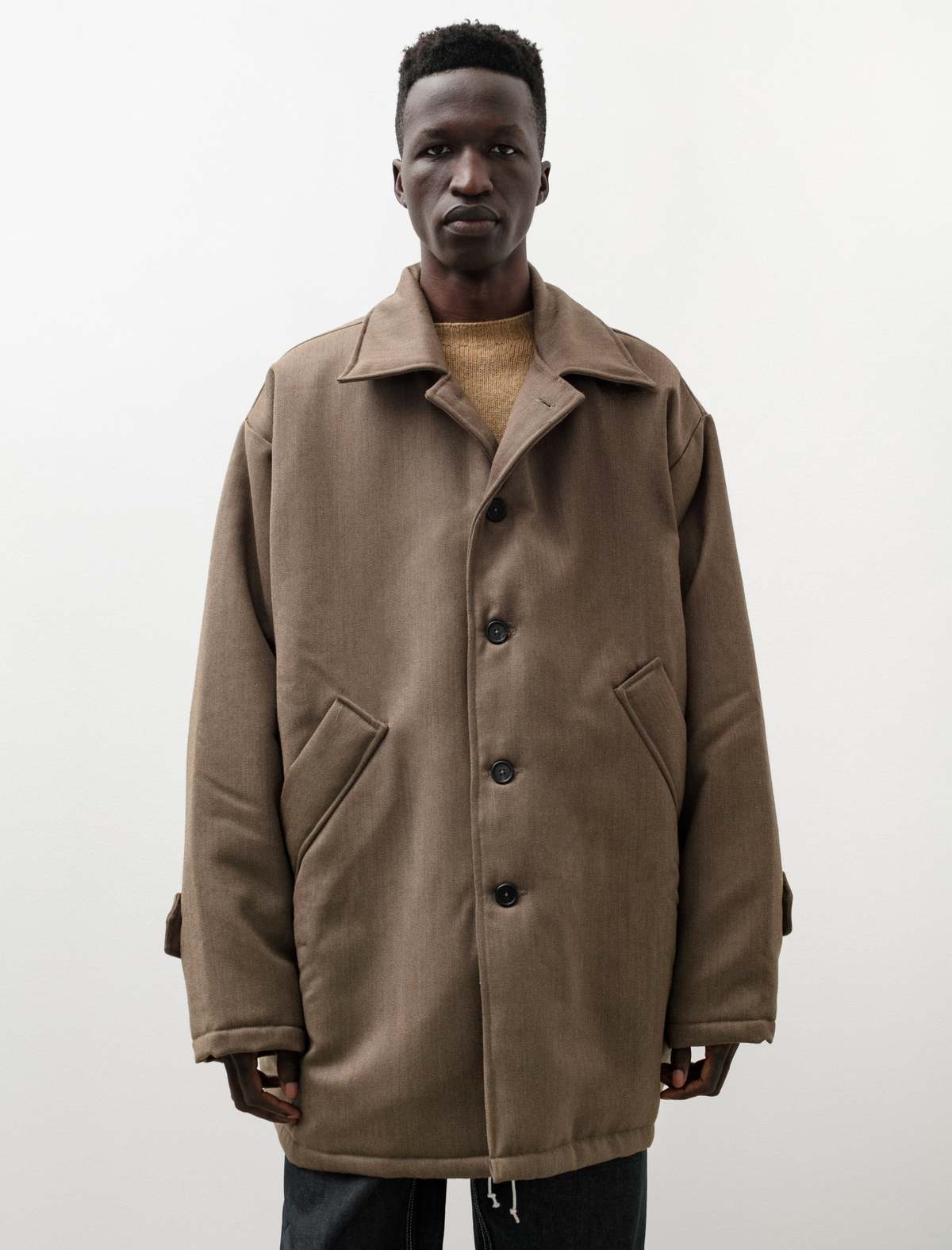 最終値下げ MACKINTOSH PHILOSOPHY WOOL COAT MACKINTOSH PHILOSOPHY Men's Long Coat Wool Belted Light