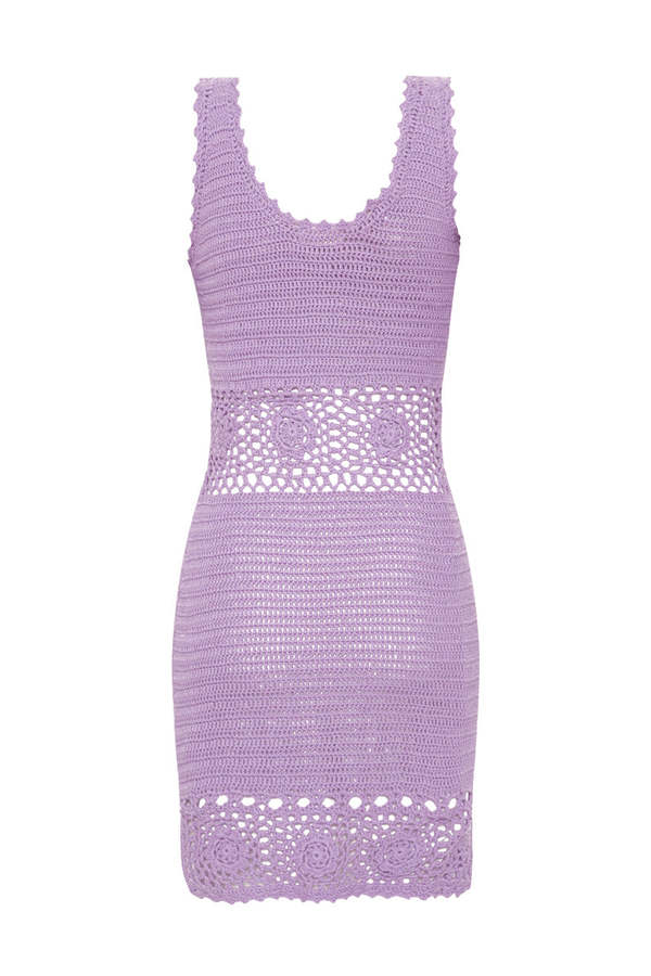 spell iluka crochet midi dress THE CREAM ILUKA CROCHET MIDI DRESS - SP-HL-CMD