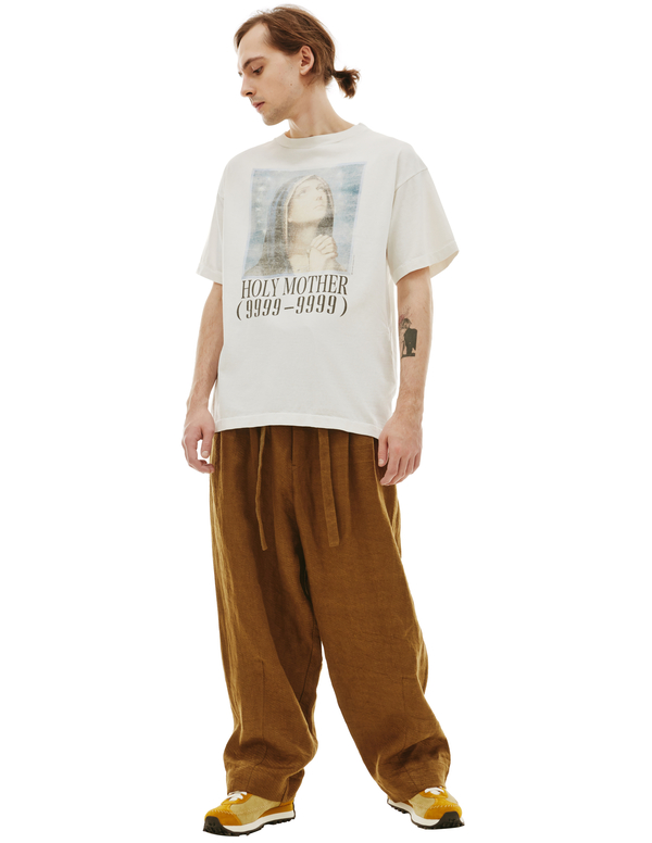 SAINT MICHAEL HOLY MOTHER Tシャツ L Saint Michael Holy Mother cotton t shirt - White | Garmentory