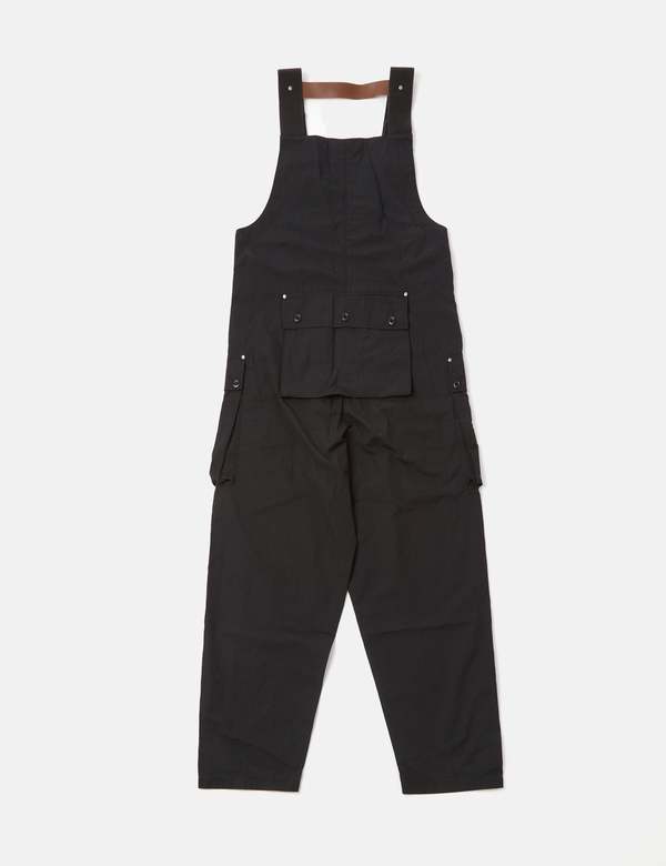 Nigel Cabourn Naval Dungaree (Relaxed) - Black | Garmentory
