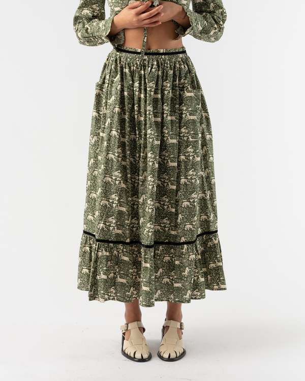 Batsheva x Laura Ashley Kipp Skirt Abercastle Garmentory