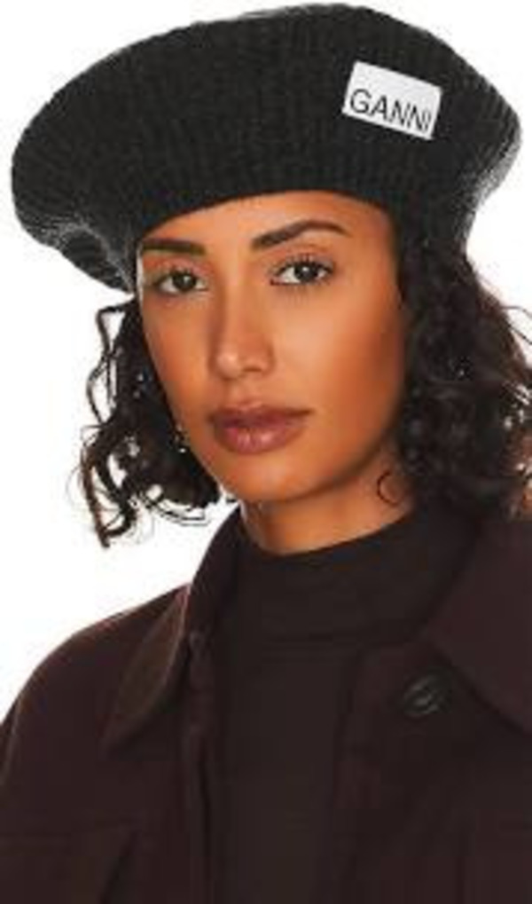 GANNI / ガニーStructured Rib Beret Ganni Structured Rib Beret – Cycle Platform