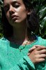 A. Carnevale Small Bead Necklace - Green - Thumbnail 1