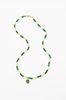 A. Carnevale Small Bead Necklace - Green - Thumbnail 4