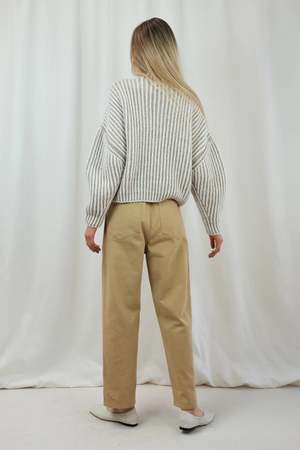Micaela Greg Ines Sweater - Oatmeal | Garmentory