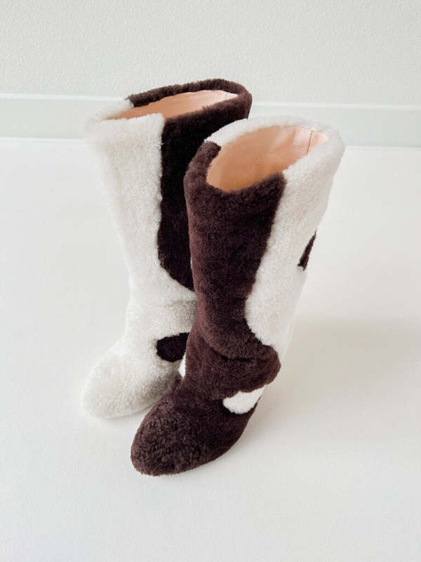 Deep Lake BROTHER VELLIES 2020 BOOT SIZE 9 - BROWN SHEARLING 