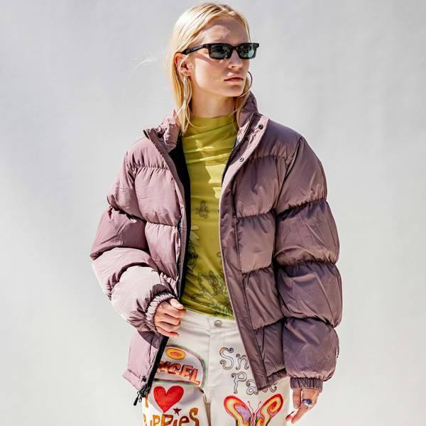 Stussy Ripstop Down Puffer Jacket - Rose | Garmentory