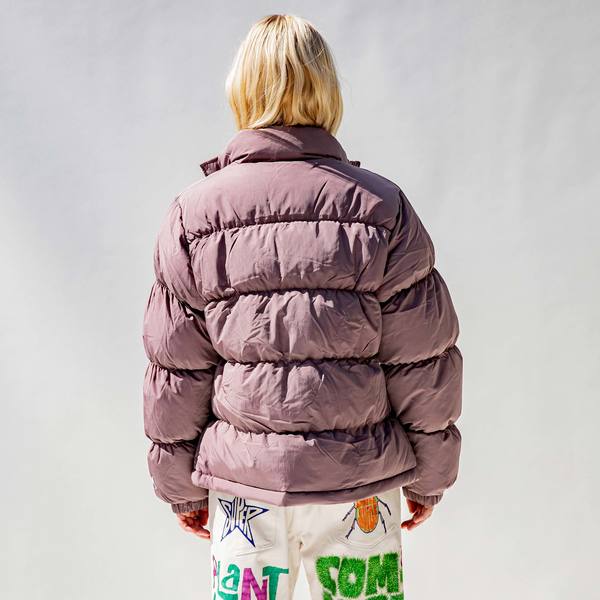 Stussy Ripstop Down Puffer Jacket - Rose | Garmentory