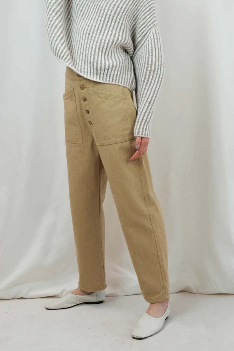Micaela Greg Work Pant - Honey Micaela Greg Work Pant - Honey