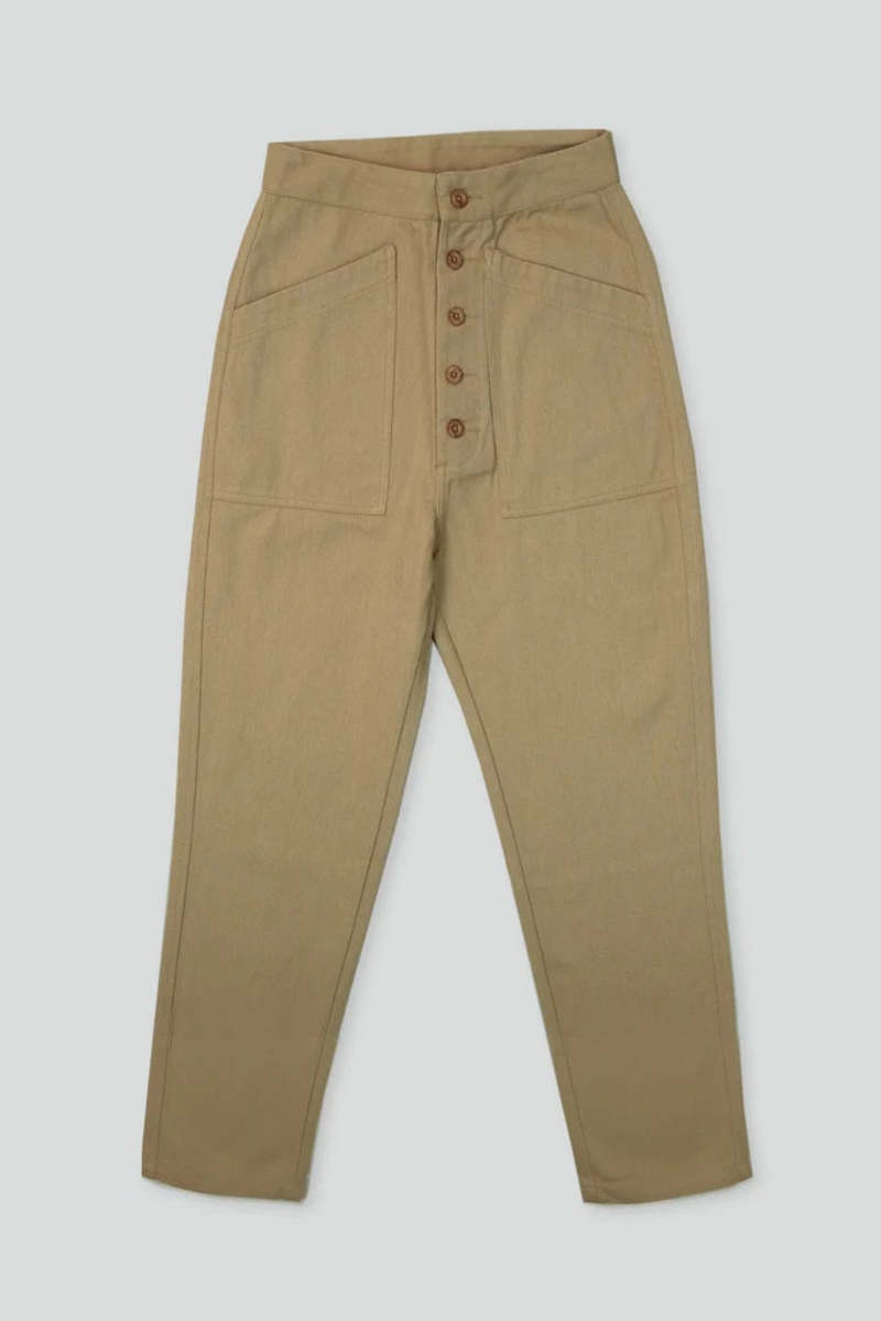 Micaela Greg Work Pant - Honey Micaela Greg Work Pant - Honey