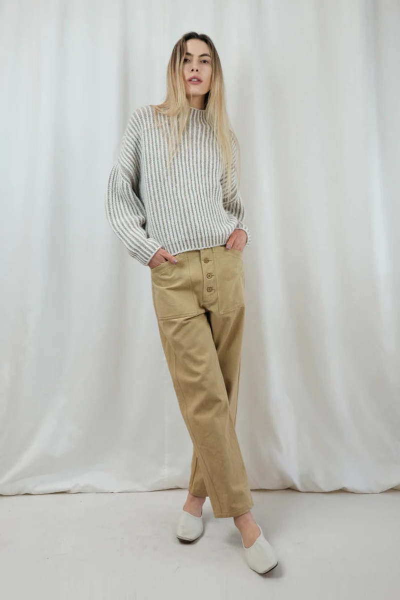 Micaela Greg Work Pant - Honey Micaela Greg Work Pant - Honey