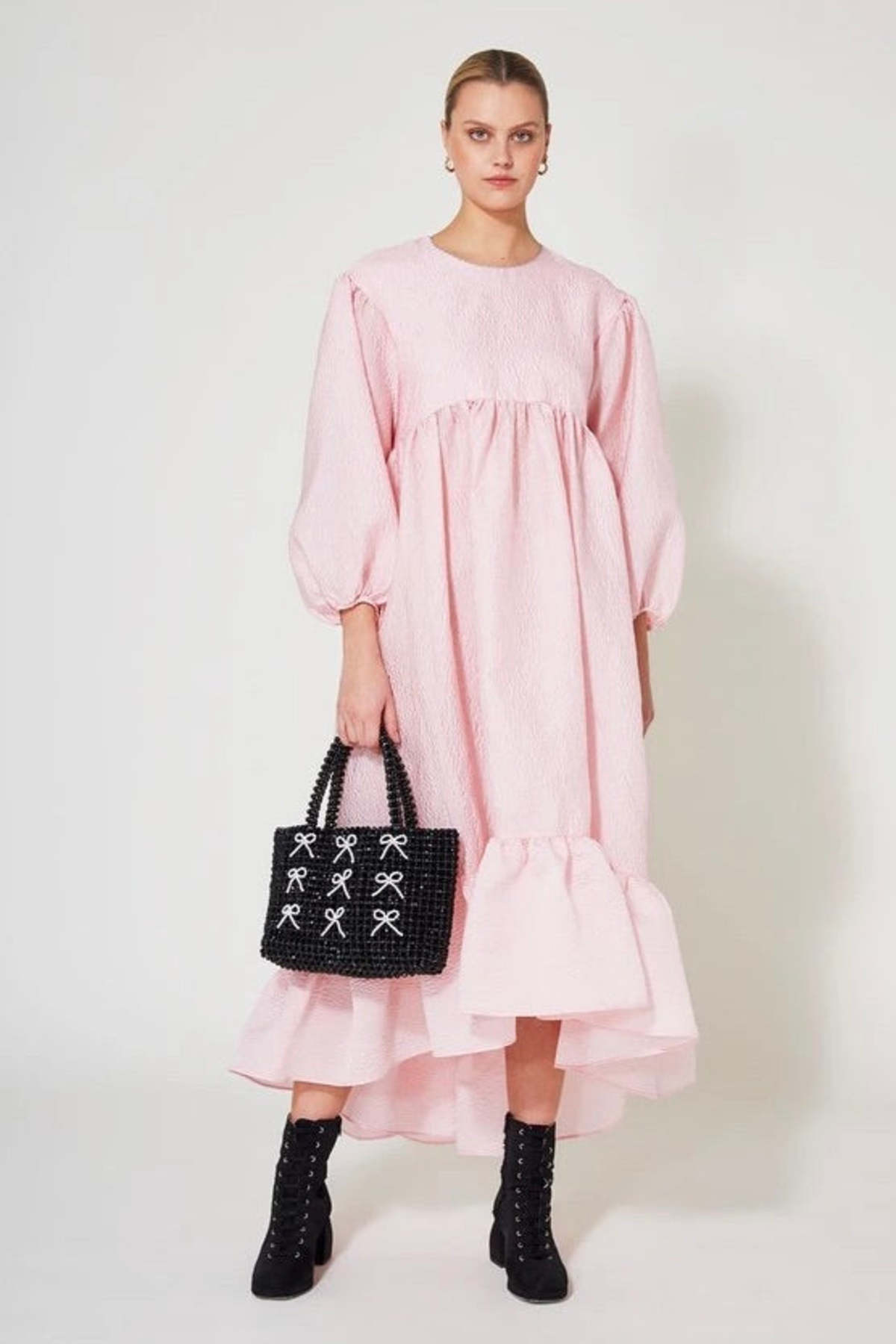 Manoush Bubble Dress - Rose - Image 2 of 7